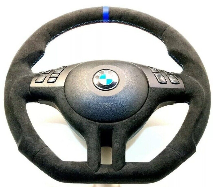 Picture of: BMW OEM E E Zhp i ci x 30i Sport Steering Wheel Custom Alcantara