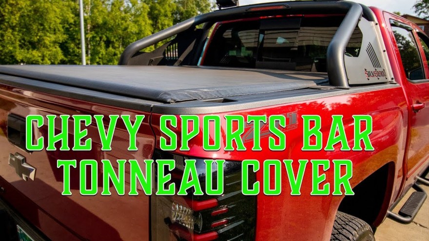 Picture of: Chevy Silverado and Sierra Sports Bar Tonneau Cover Review