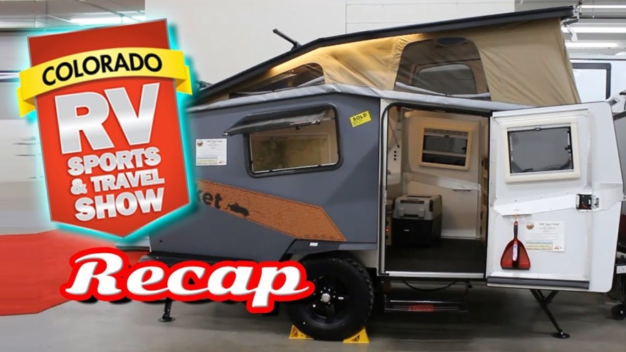 Picture of: **  Colorado RV Sports & Travel Show ** Denver – Recap – Camper Trailer  Camping th Wheel Review