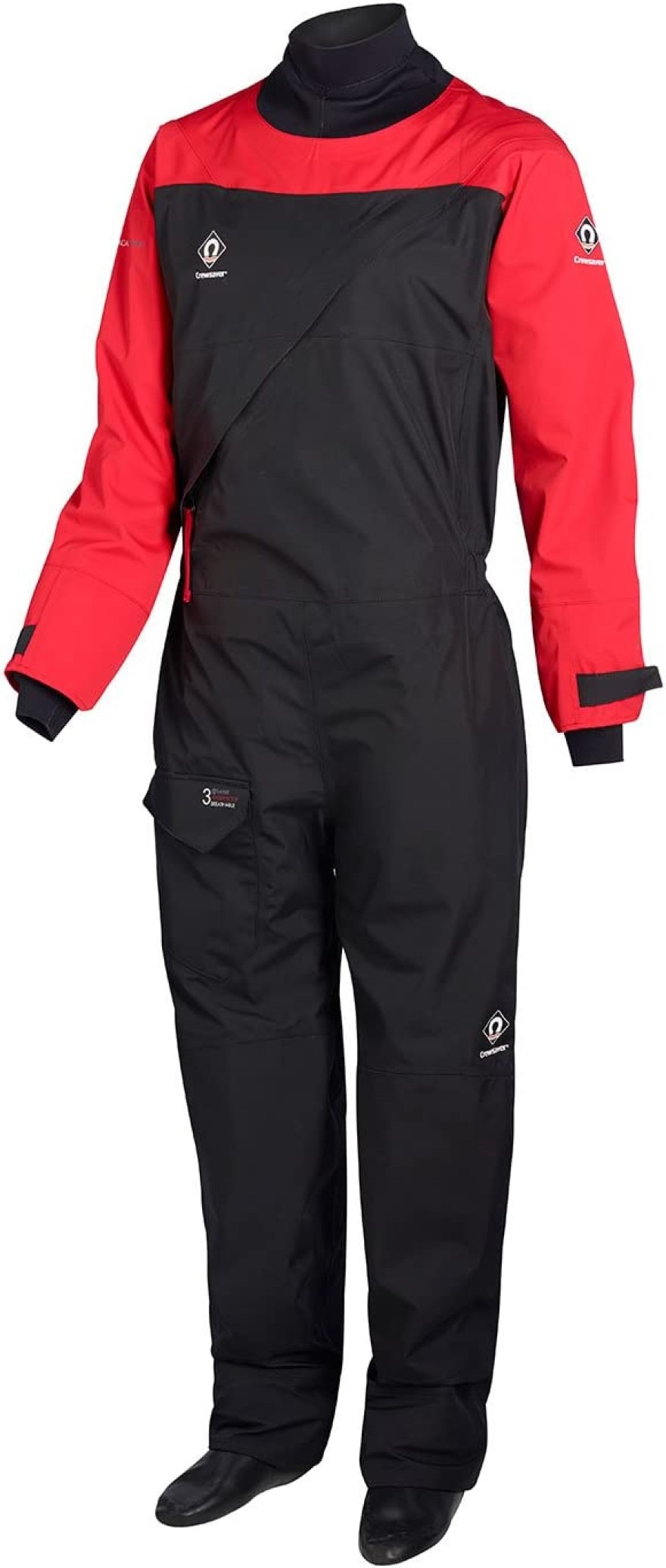 Picture of: Crewsaver Unisex-Adult Outdoor recration Product, Black/Red, XL