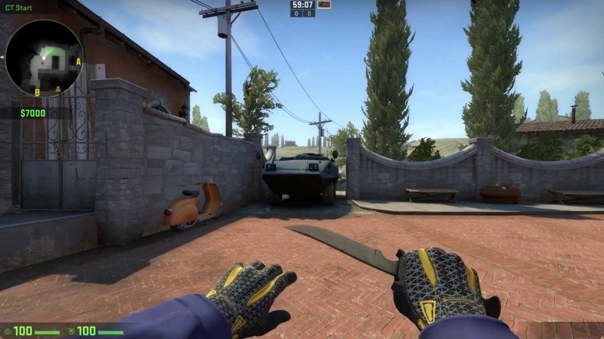 Picture of: CS:GO Sport Gloves  Omega (Field-tested)