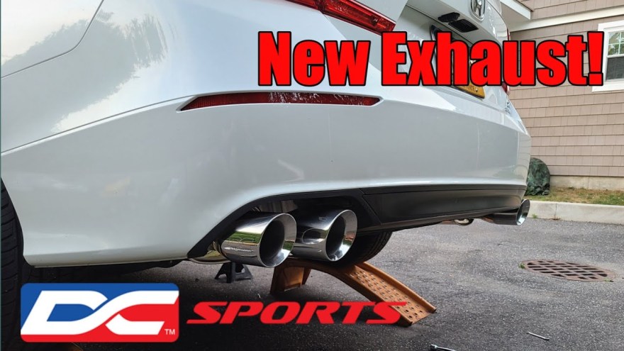 Picture of: DC Sports ” Exhaust Installed  Honda Accord .t  Full ” Turbo back  (pt