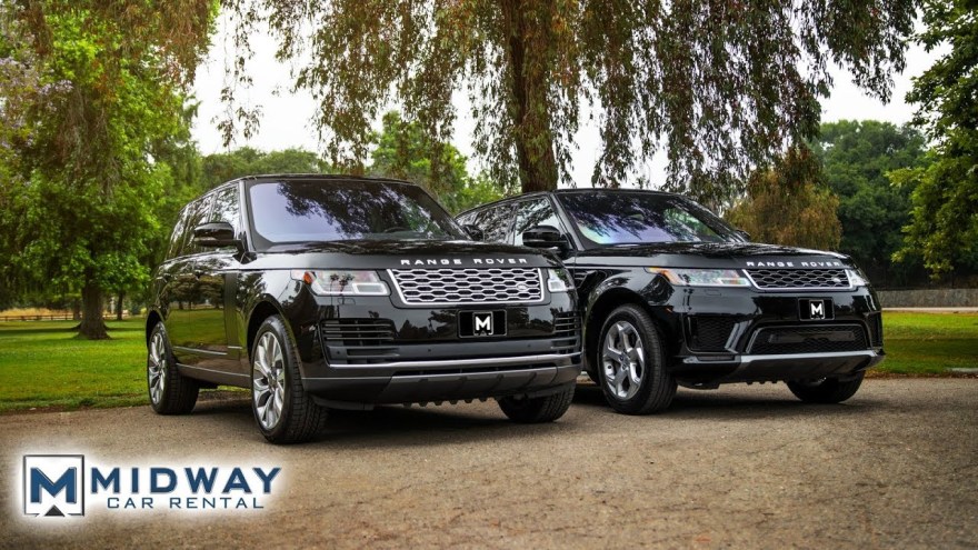 Picture of: Differences Between Range Rover HSE Full-Size and Sport Model! (Midway Car  Rental)