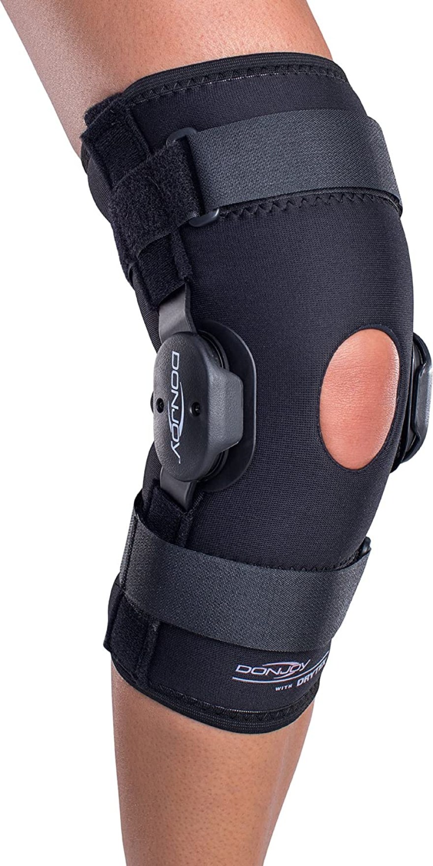Picture of: DonJoy Deluxe Hinged Knee Brace, Drytex Sleeve, Open Popliteal, X-Small