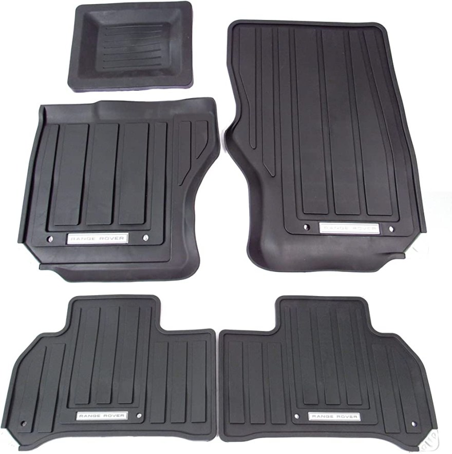 Picture of: Genuine Land Rover VPLWS Front and Rear Rubber Floor Mat Set for Range  Rover Sport