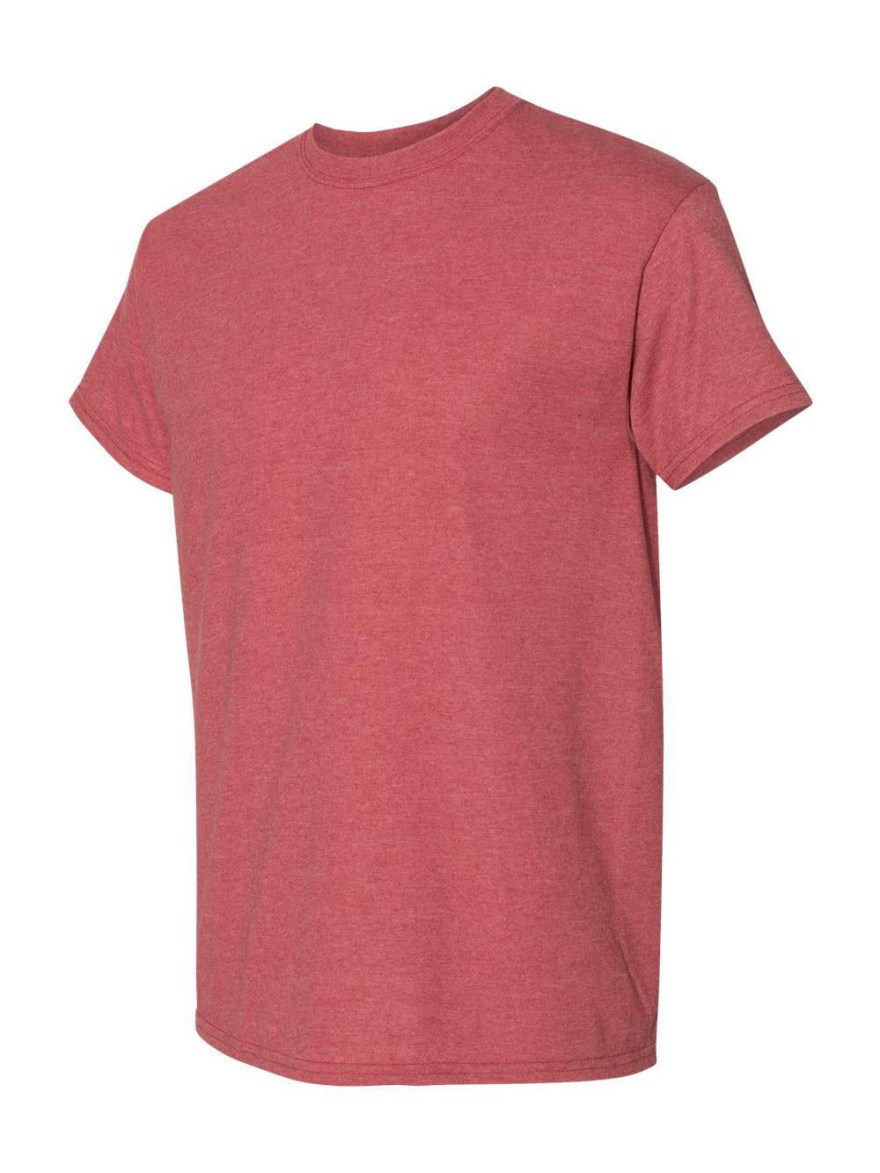 Picture of: Gildan – DryBlend T-Shirt –  – Heather Sport Scarlet Red – Size