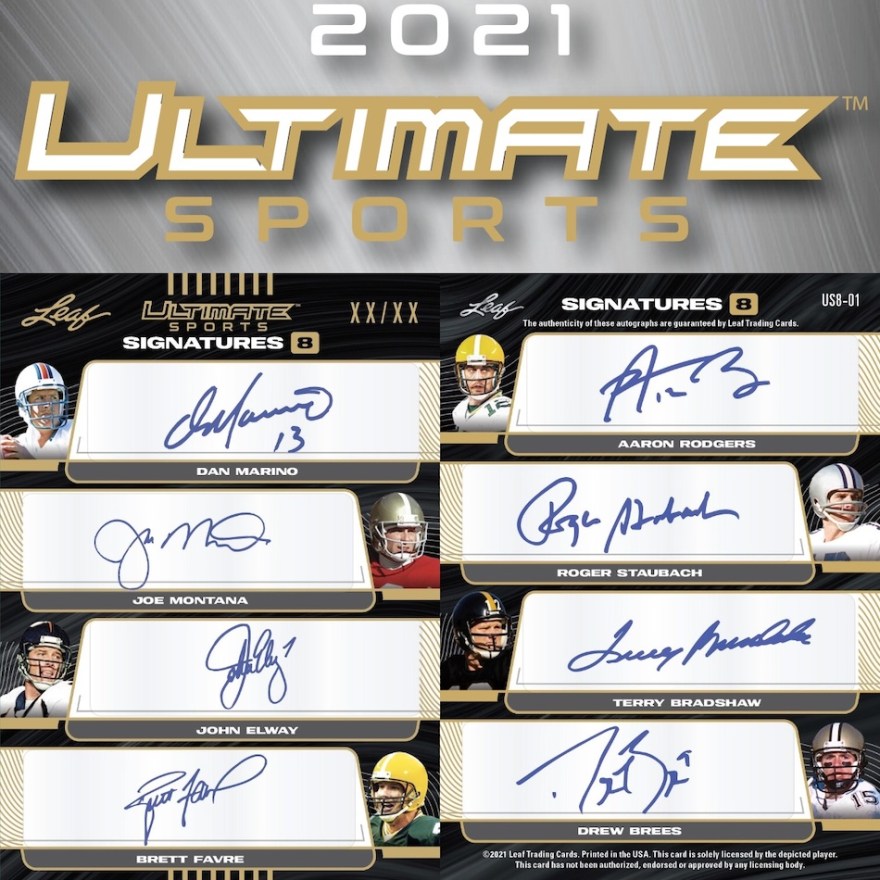 Picture of: Leaf Ultimate Sports Checklist Detail, Set Info, Boxes