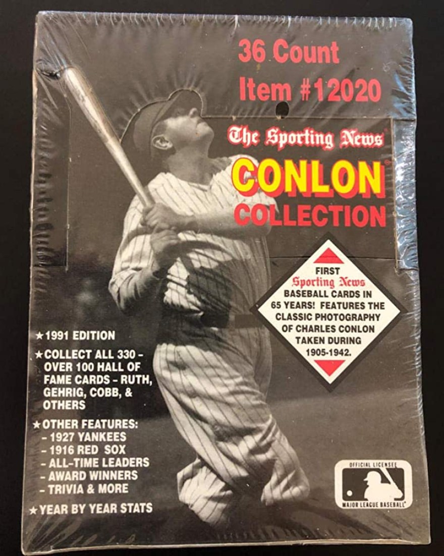 Picture of: Mega Cards The Sporting News Conlon Collection Baseball Box