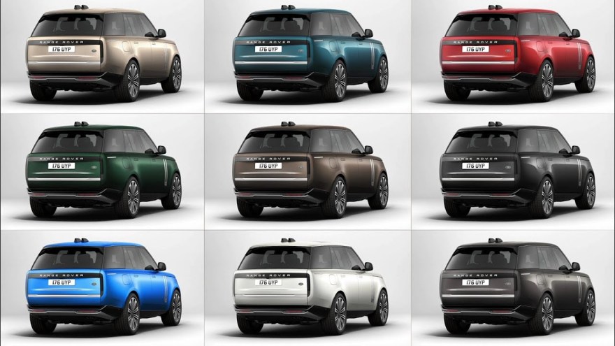 Picture of: New  Range Rover – COLORS (all  shades) and Wheels