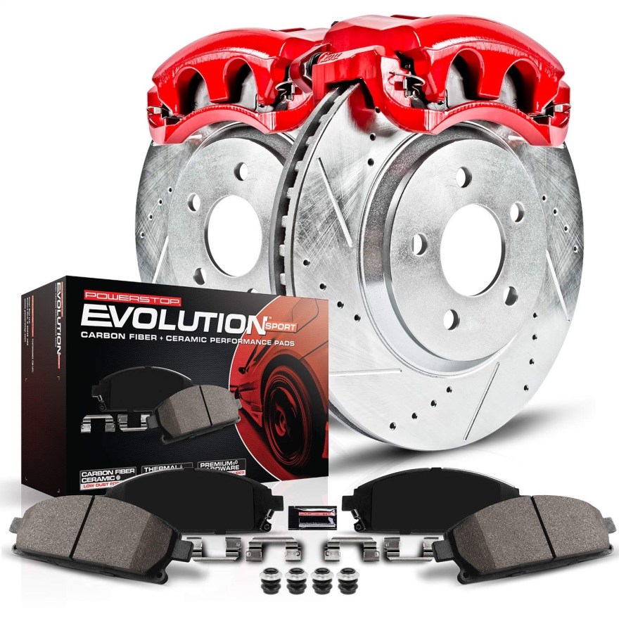 Picture of: Power Stop (KC) Z Evolution Sport Brake Kit with Calipers, Rear
