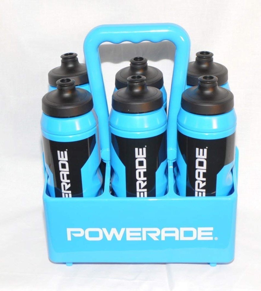 Picture of: Powerade Official Sport Bottles and Carrier Set