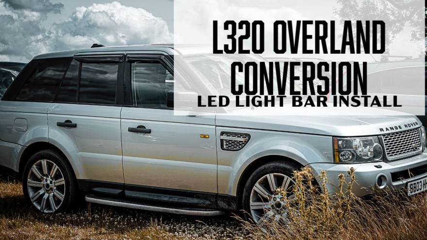 Picture of: Range Rover Sport, Overland conversion, How to fit led light bar
