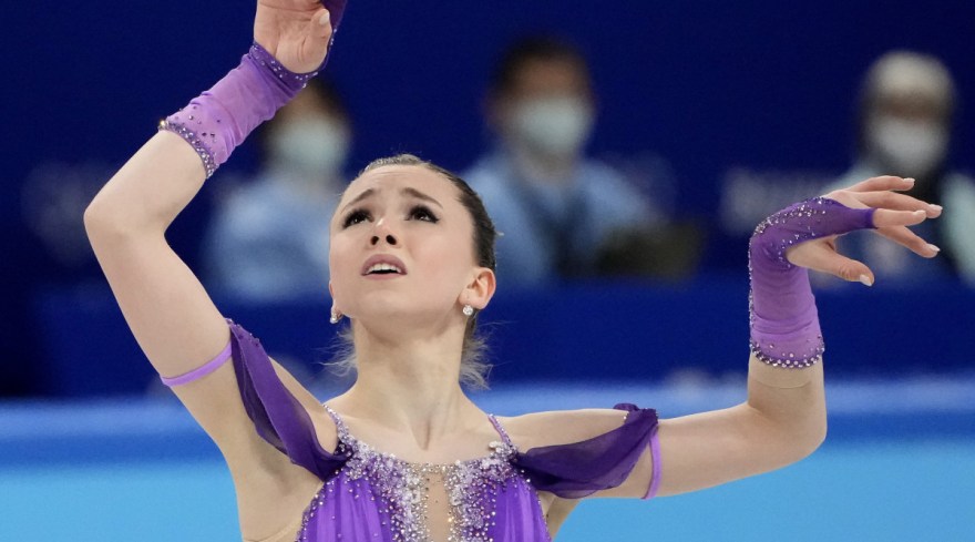 Picture of: Russian figure skater Kamila Valieva failed drug test: IOC system