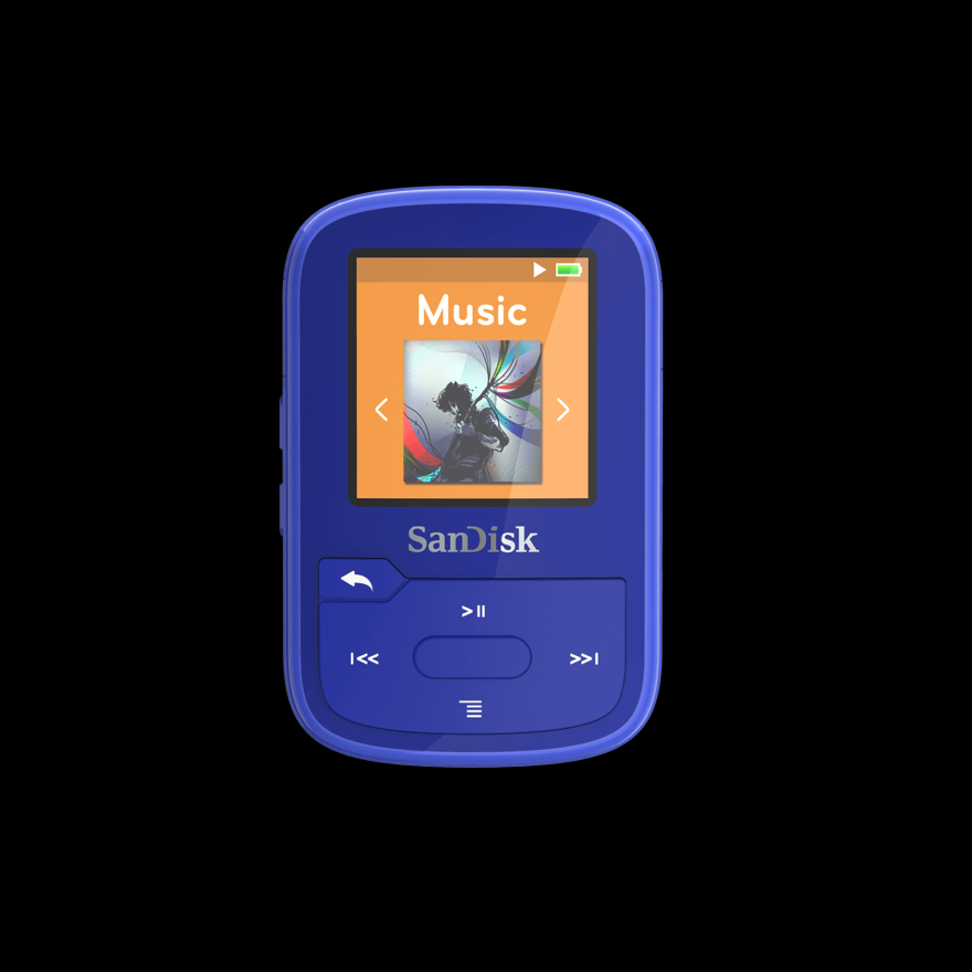 Picture of: SanDisk Clip Sport Plus MP-Player, Bluetooth Wireless, FM-Tuner
