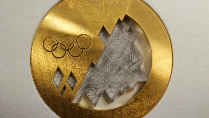 Picture of: Sochi unveils medals for  Winter Olympics