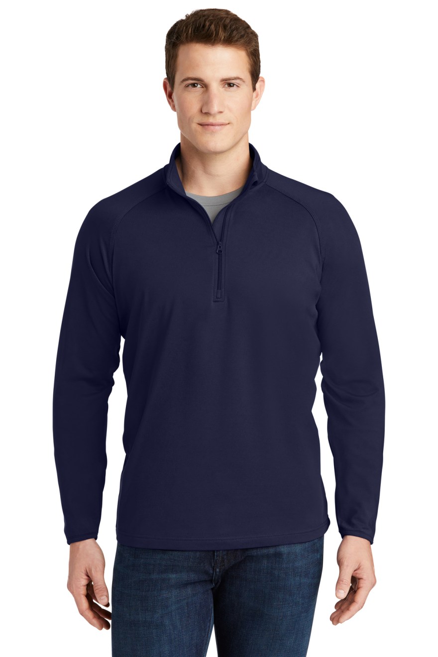 Picture of: Sport-Tek Sport-Wick Stretch /-Zip Pullover  Product  Company