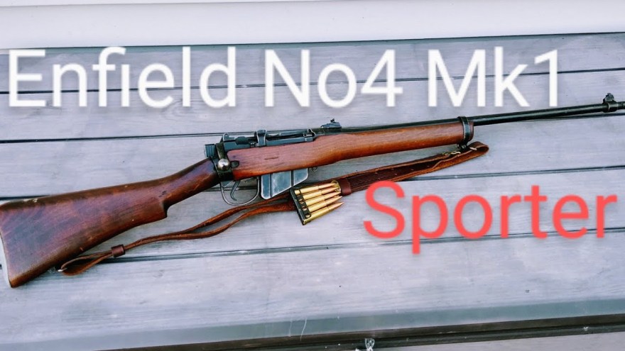 Picture of: Sporterized Enfield No Mk