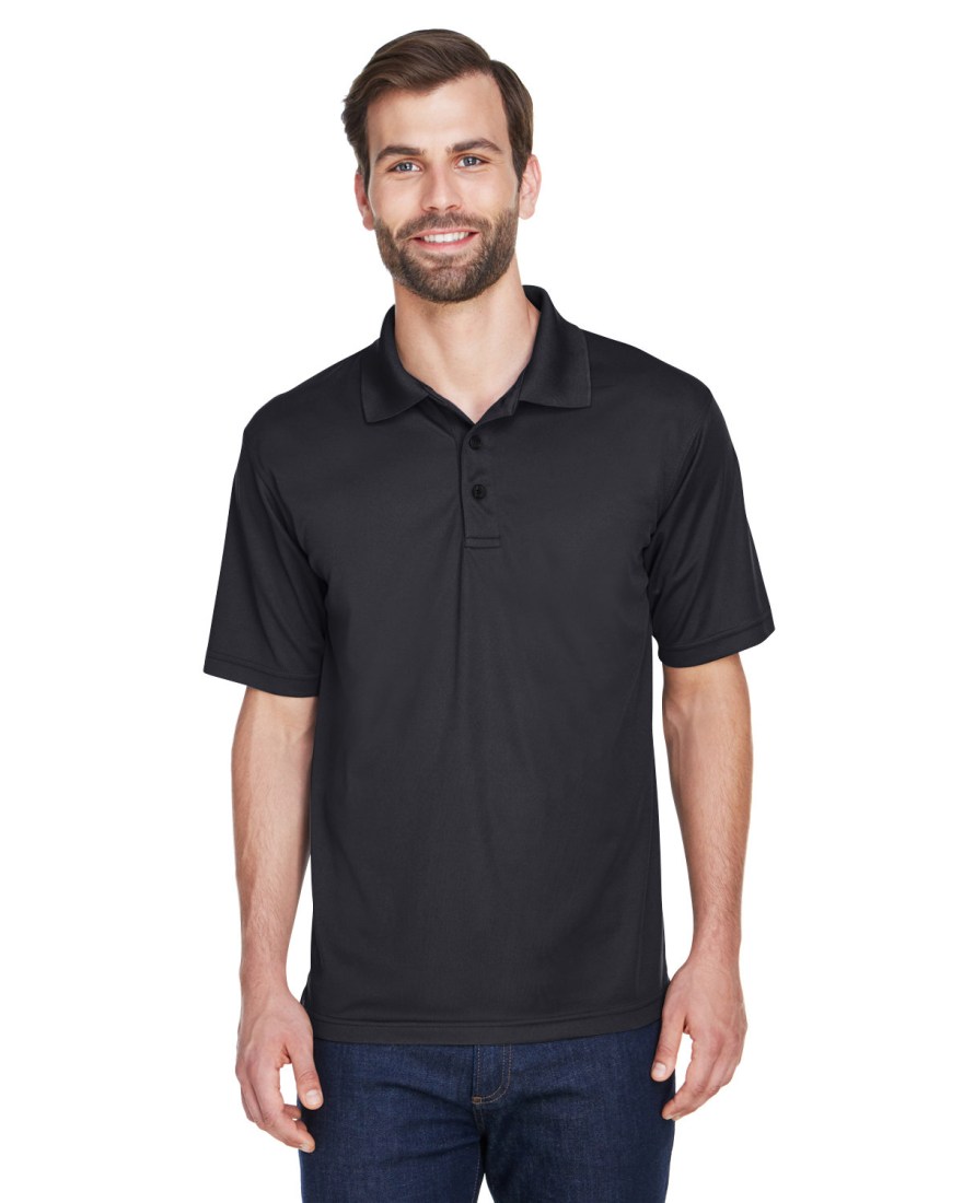 Picture of: UltraClub Men’s Cool & Dry Mesh Piqué Polo  alphabroder