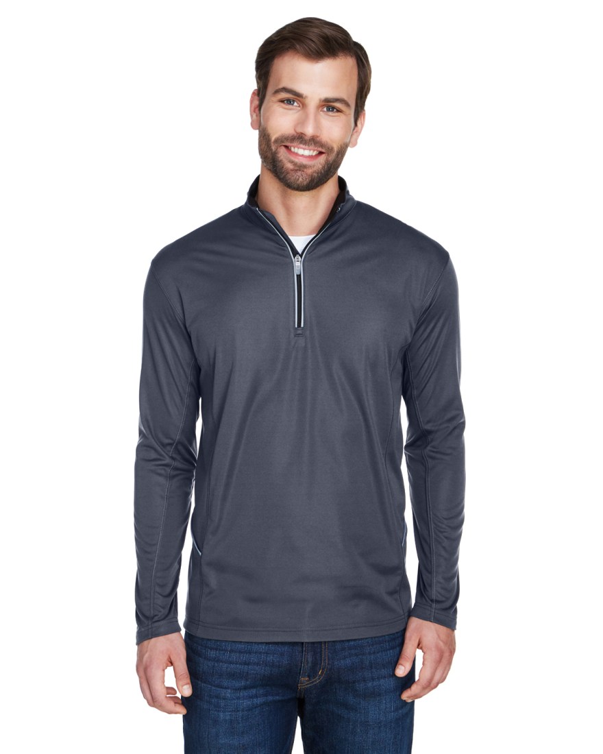 Picture of: UltraClub Men’s Cool & Dry Sport Quarter-Zip Pullover –