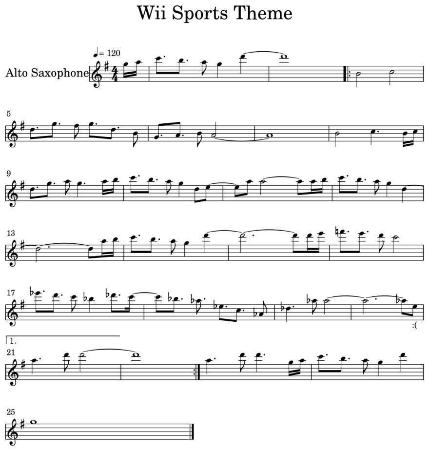 Picture of: Wii Sports Theme – Flat