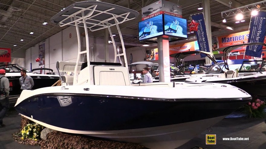 Picture of: Yamaha  FSH Fishing Motor Boat – Walkaround –  Toronto Boat Show