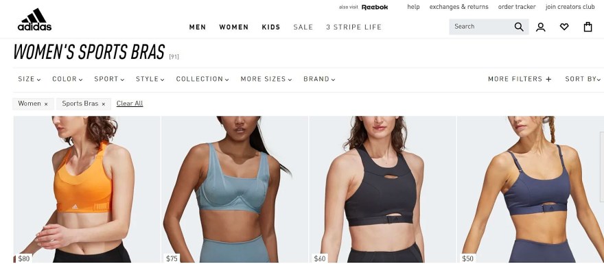 Picture of: Adidas Tweets Photo of  Topless Women to Promote New Sports Bra