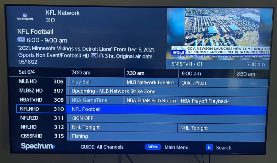 Picture of: CBS Sports Network Channel List For Spectrum Customers