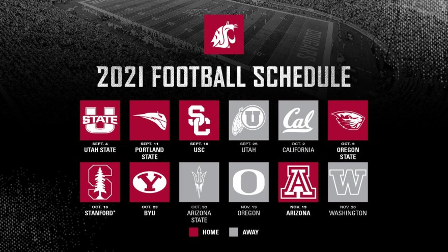 Picture of: Cougars Announce  Football Schedule – Washington State