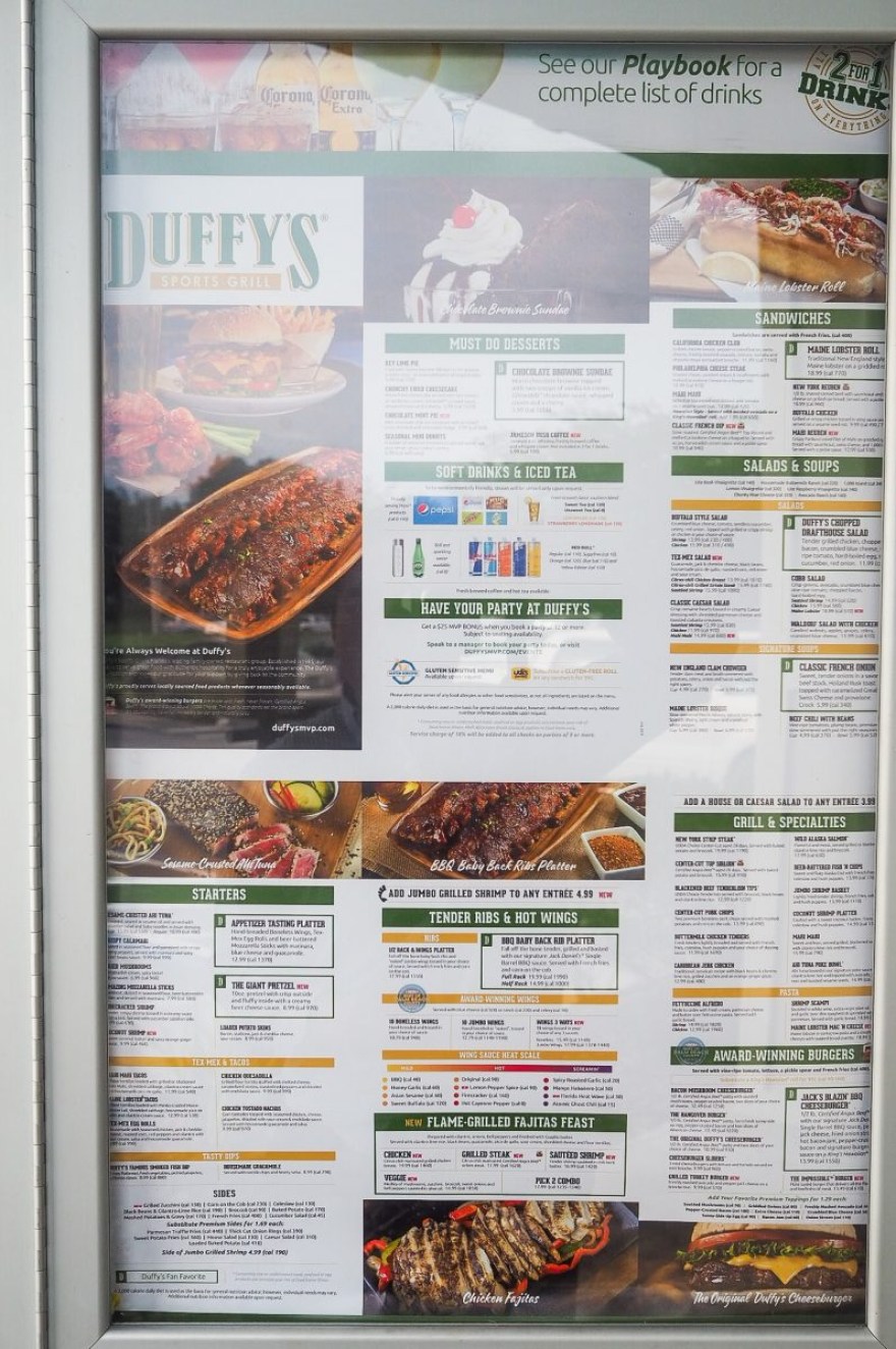 Picture of: Inside Look: Duffy’s New Menu – Tasty Chomps: A Local’s Culinary Guide