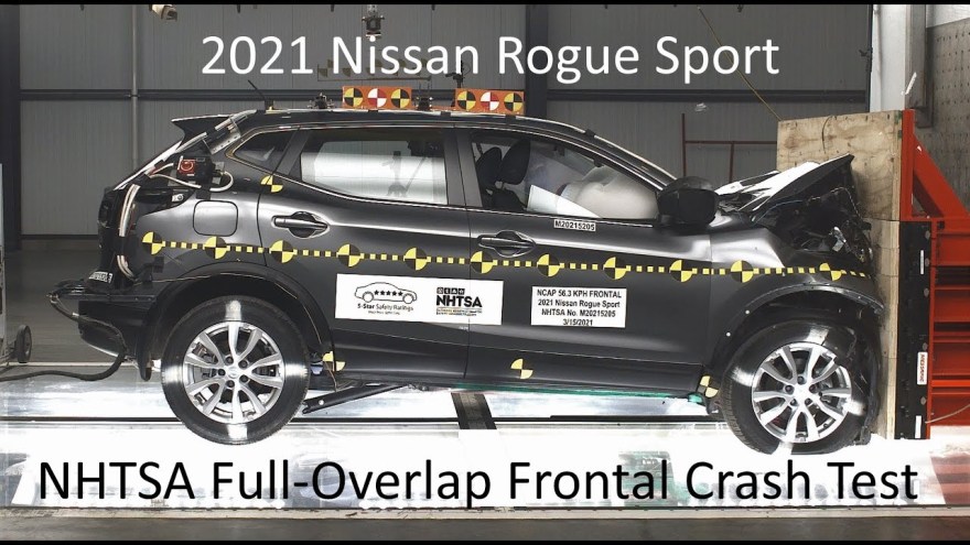Picture of: – Nissan Rogue Sport / Qashqai NHTSA Full-Overlap Frontal Crash Test