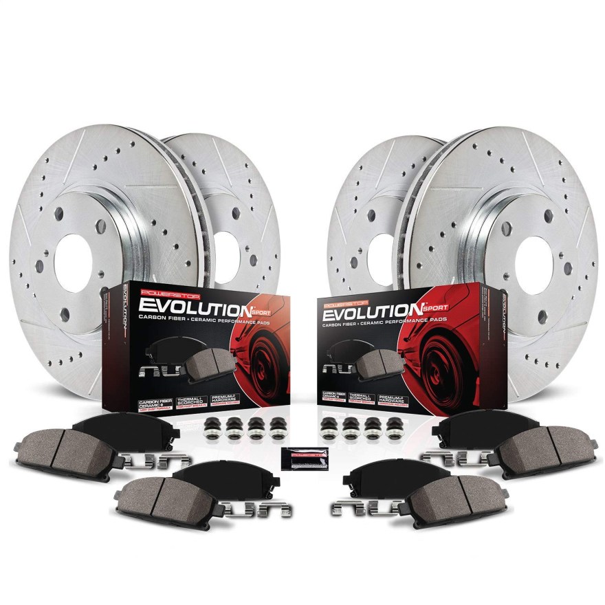Picture of: Power Stop K Sport Brake Kit Front and Rear Z Evolution