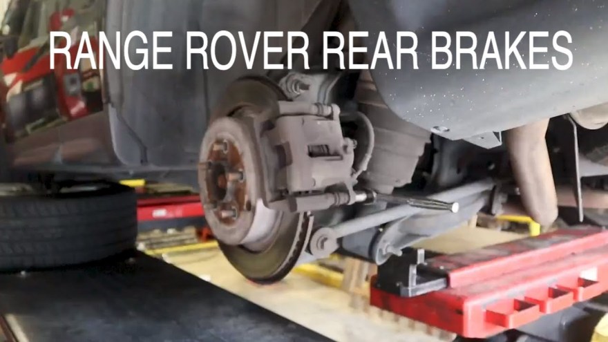 Picture of: Range Rover Sport Rear Pad and Rotor Replacement