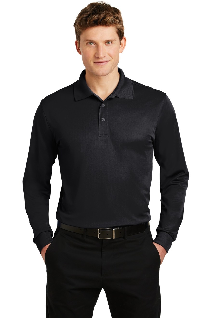 Picture of: Sport-Tek ® Long Sleeve Micropique Sport-Wick ® Polo