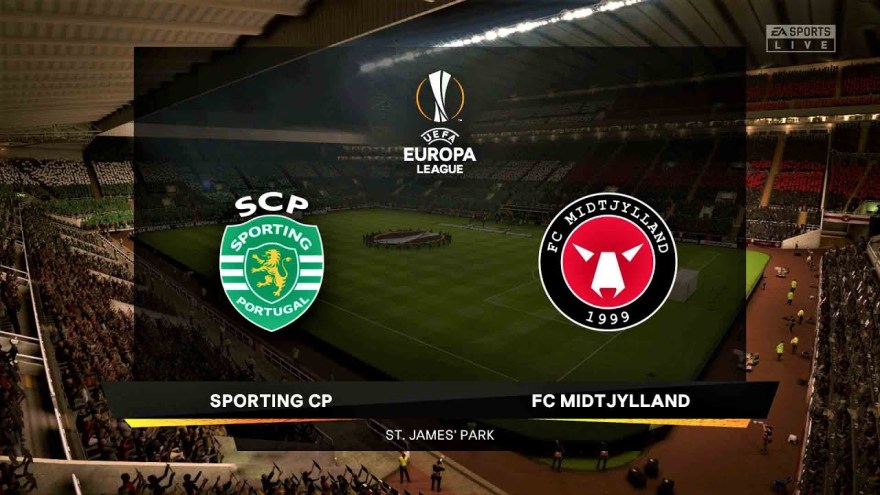 Picture of: Sporting Lisboa VS FC Midtjylland Europa League Octavos De Final IDA   Gameplay