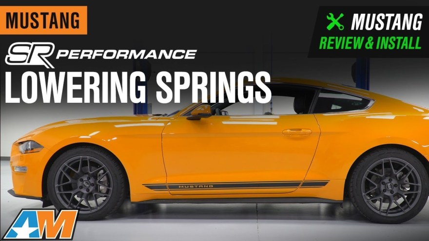 Picture of: SR Performance Mustang Lowering Springs  (- Mustang w/o