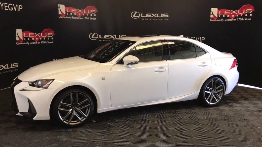 Picture of: Ultra White  LEXUS IS  F Sport Series  Review – Lexus of Edmonton  New
