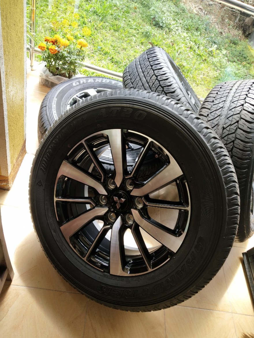 Picture of: Mitsubishi Montero Sport GT mags and tires, Car Parts